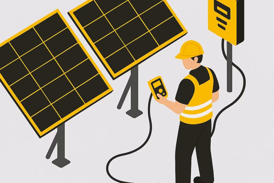 DGUV-Vorschrift 3-Photovoltaik-Anlagen